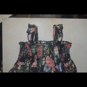 Floral jumper little girls